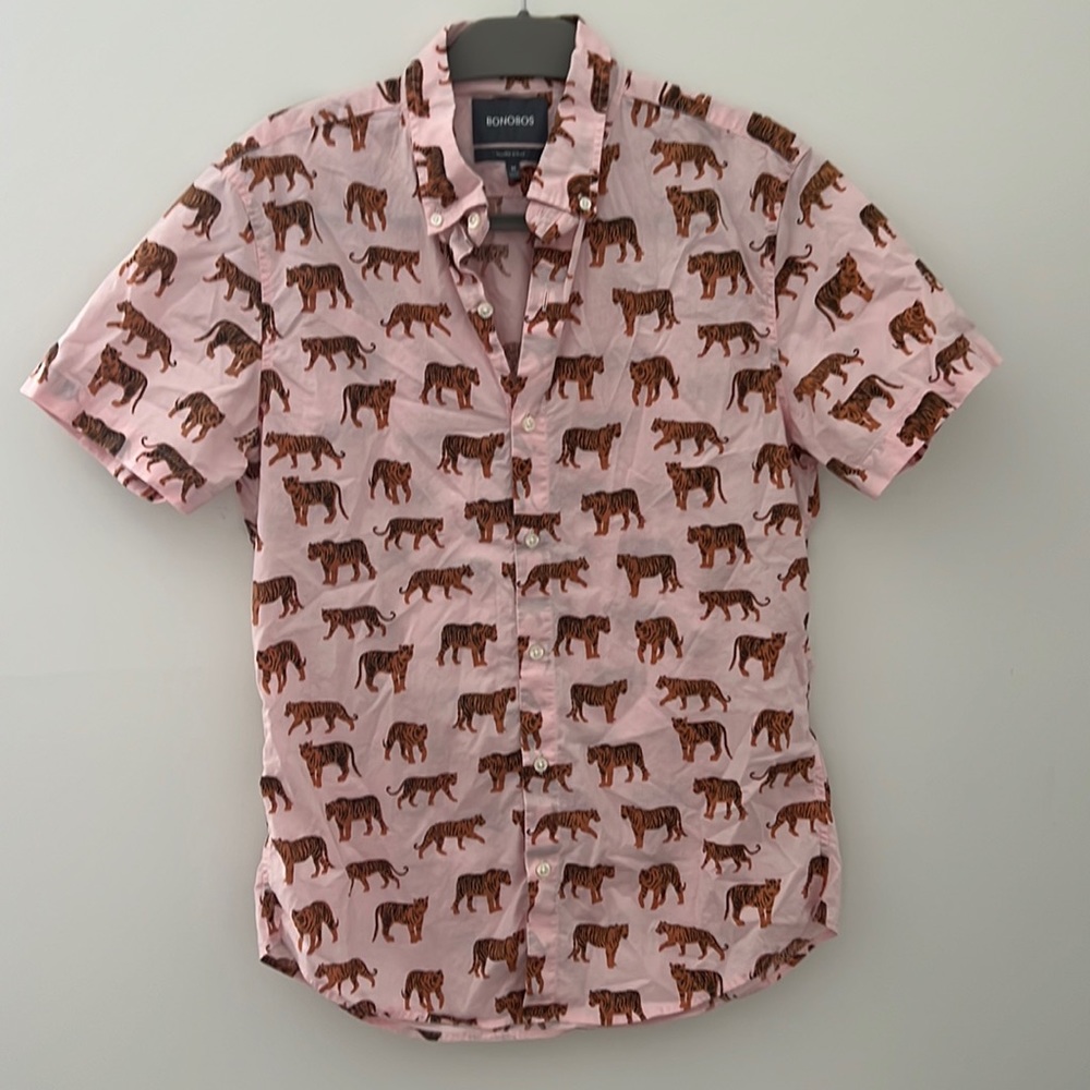 Bonobos button down short sleeve shirt